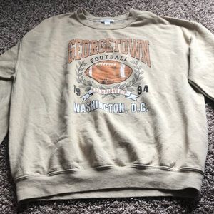 tan Georgetown sweater
